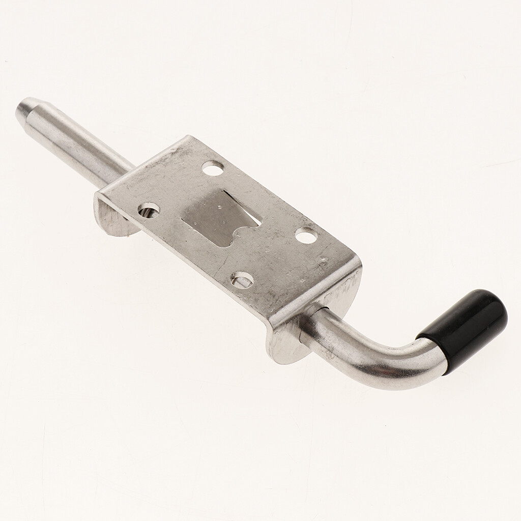 Baoblaze Spring Latch Barrel Bolt Spring Loaded Latch Durable to Use 10mm