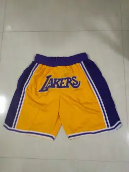 lakers retro shorts