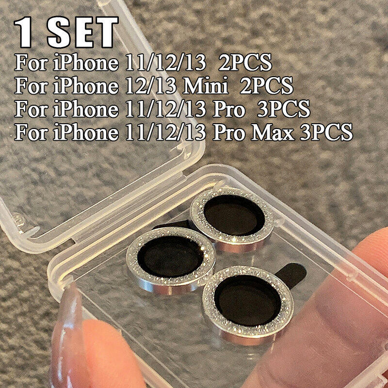EGuanJia Sparkling Diamond Camera Lens Protector For iPhone 14 Pro Max Plus 13 Pro Max Mini 12 Pro Max Mini 11 Pro Max Tempered Glass Screen Cover Camera Film Protection Free Shipping