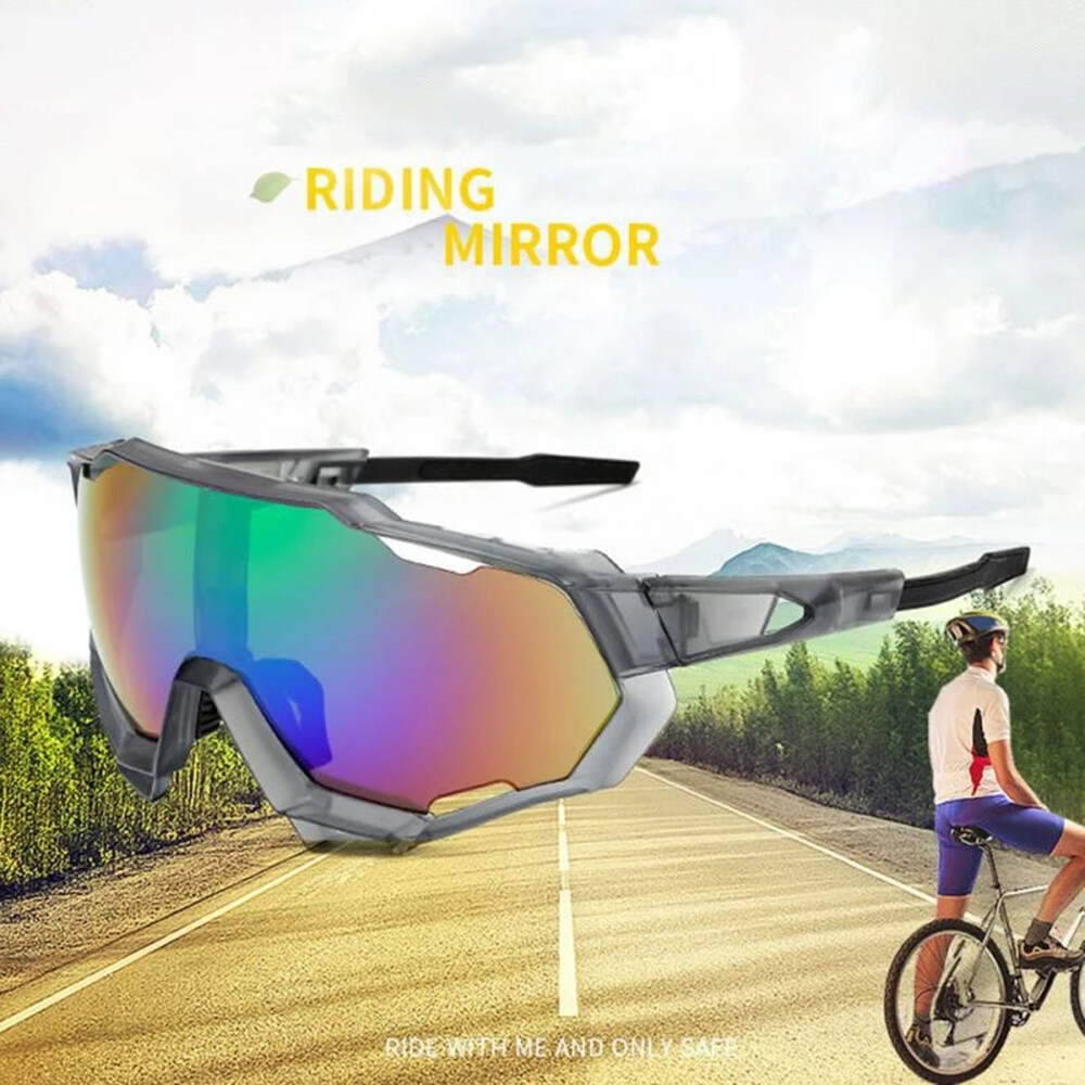 MI LI ผู้ชายปรับ MTB Photochromic แว่นตาแว่นตาแบบสปอร์ต UV ป้องกันแว่นตาขี่จักรยานเลนส์ Polarized จักรยานแว่นตากันแดดขี่จักรยานแว่นตากันแดดสำหรับจักรยาน