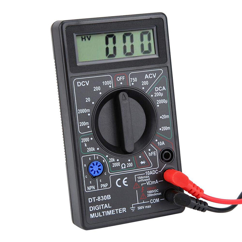 [Hàng Có Sẵn] KIPRUN Đồng Hồ Vạn Năng Kỹ Thuật Số LCD AC/DC, Vôn Kế Ampe Kế 750/1000V Máy Kiểm Tra Ohm Đồng Hồ Cầm Tay An Toàn Cao Đồng Hồ Vạn Năng Kỹ Thuật Số