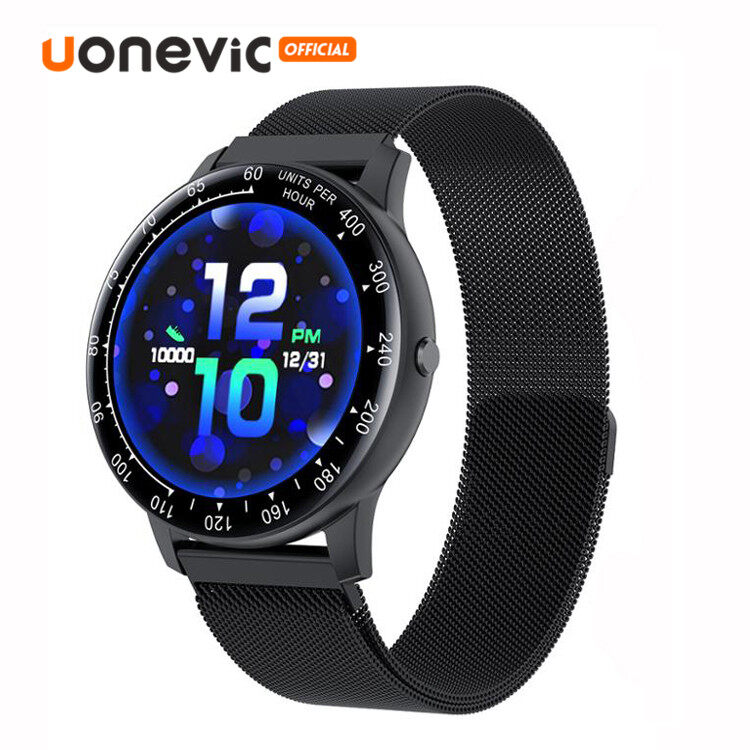 Đồng hồ thông minh Uonevic H30 có thể kết nối với điện thoại Android Iphone dành cho phái nam (vui lòng chọn màu sắc phù hợp)