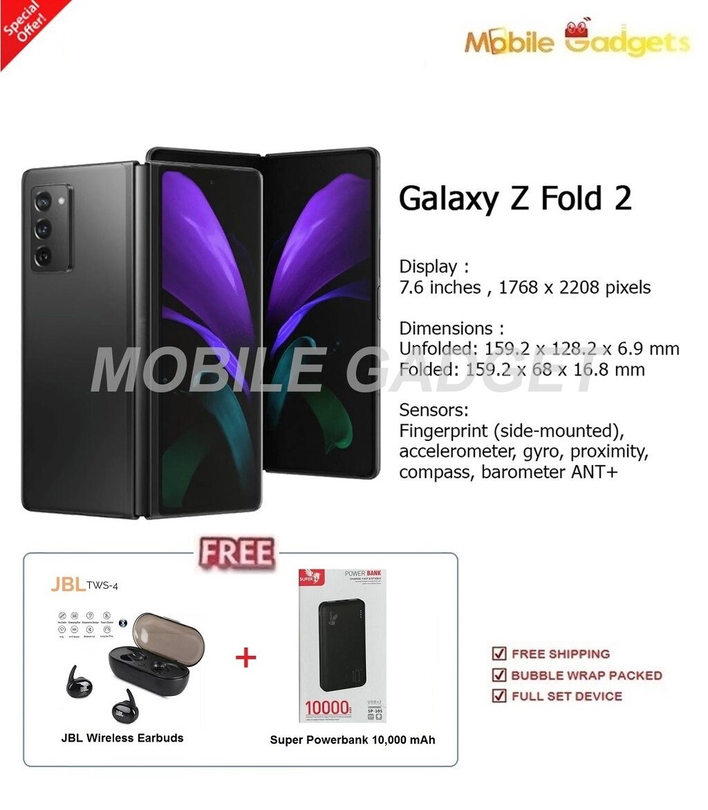 z fold 2 price