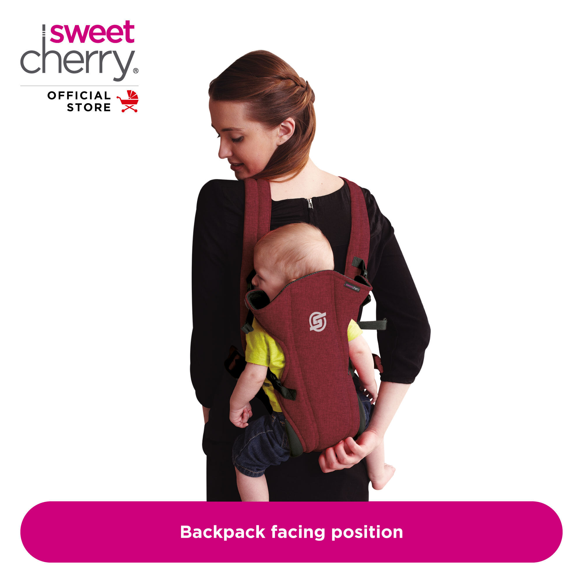 Sweet cherry baby carrier hot sale sc653