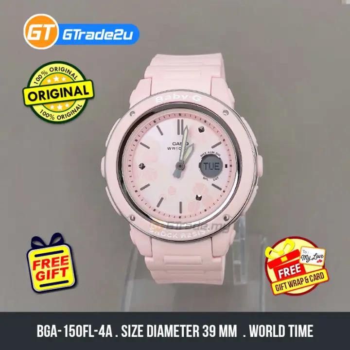casio floral watch