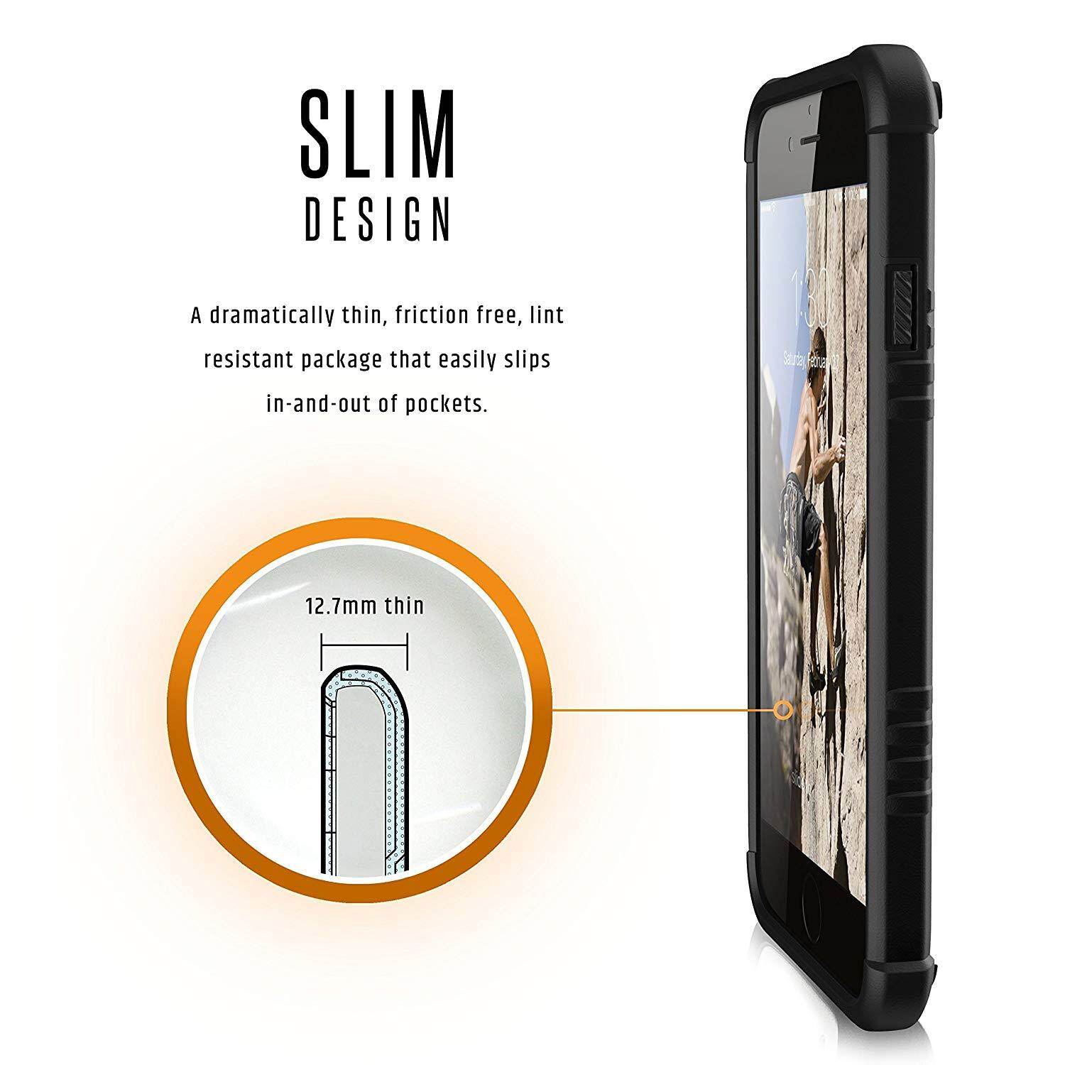 Original UAG Apple iPhone 8 / iPhone 7 / iPhone 6/6s / iPhone 8 Plus / 7 Plus / iPhone 6 / 6s Plus Pathfinder Series Case