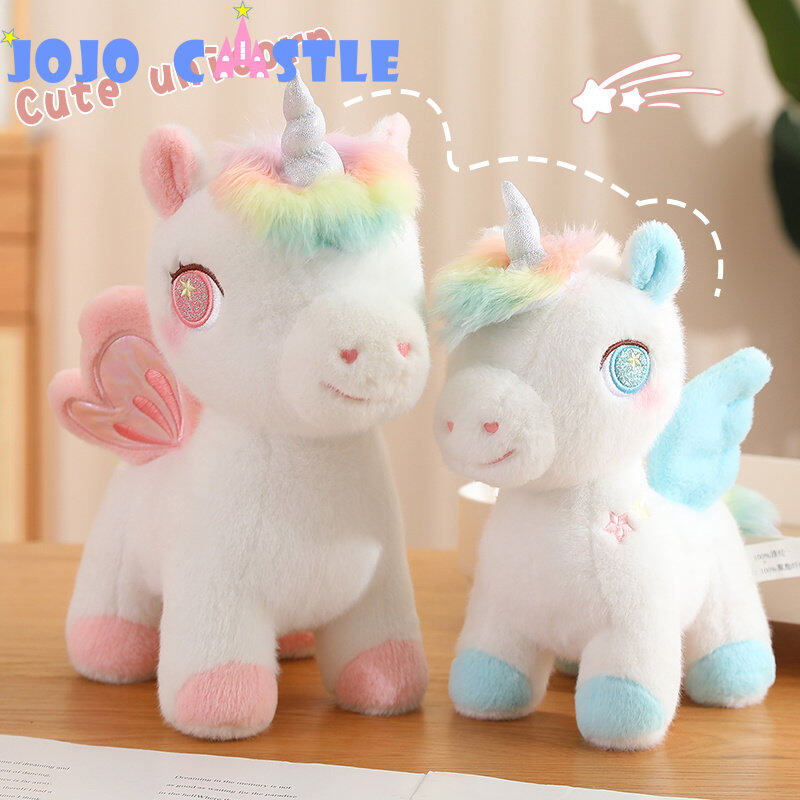 JOJO CASTLE Cute Unicorn Plush Toy Stuffed Animal Plushies Unicorn Pillow Kids Toys Birthday Christmas Gift for Girls Boys Lazada PH