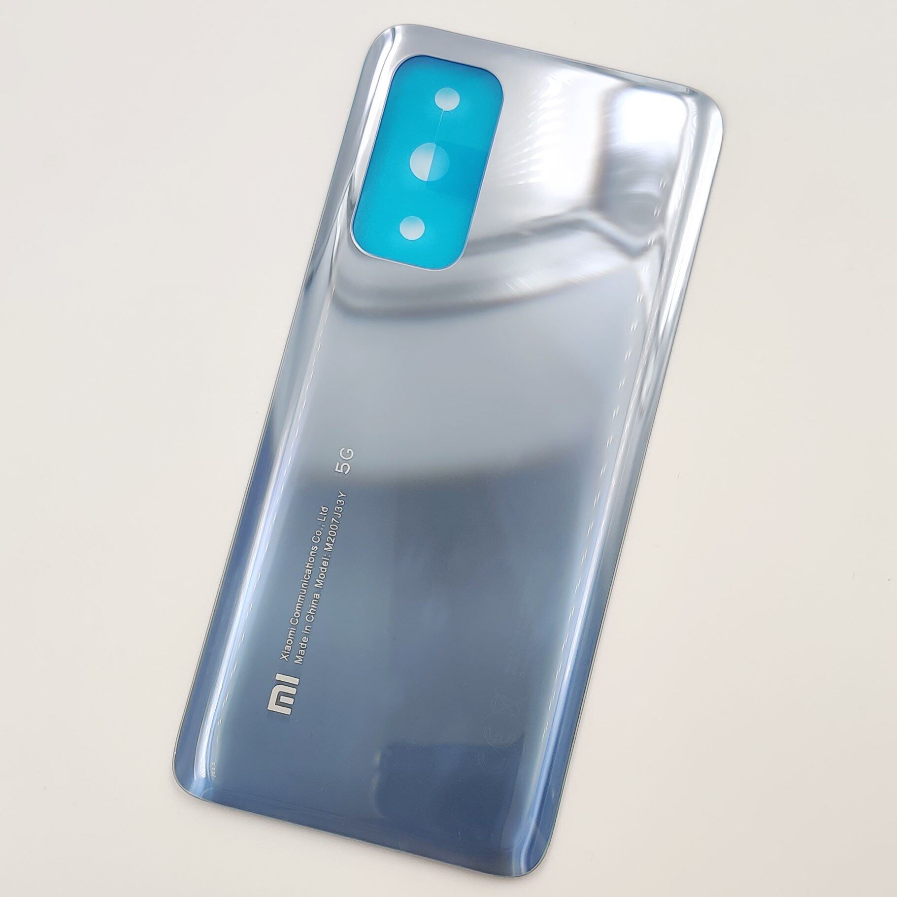 Original back lid for suitable for xiaomi mi 10t 10t pro 5g glass battery cover hard rear door mi 10t pro housing panel case + adhesive glue