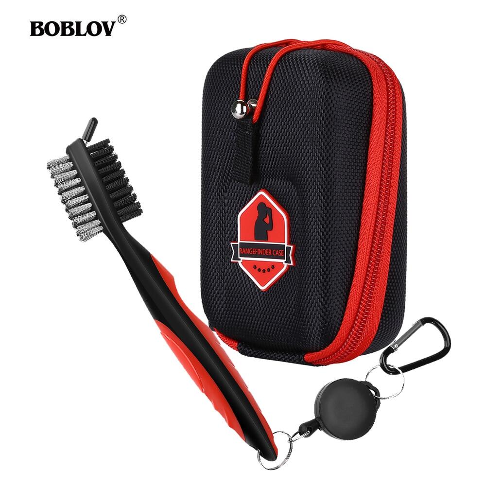 Explosive BOBLOV Golf Rangefinder Case EVA Hard Cover For Bushnell Tectectec Nikon Callway Rangefinders Bag Golf Club Brush