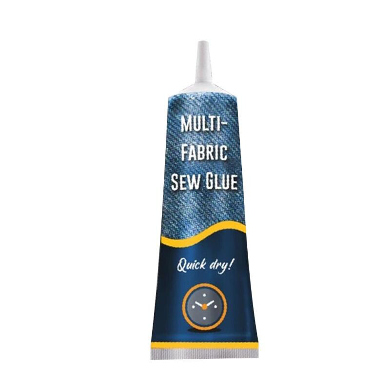 50ml Multifunctional Sew Liquid Glue Bonding Glue Repair Kit for Leather Cloth Textile Crafting Fabric Sew Glue DIY Tool