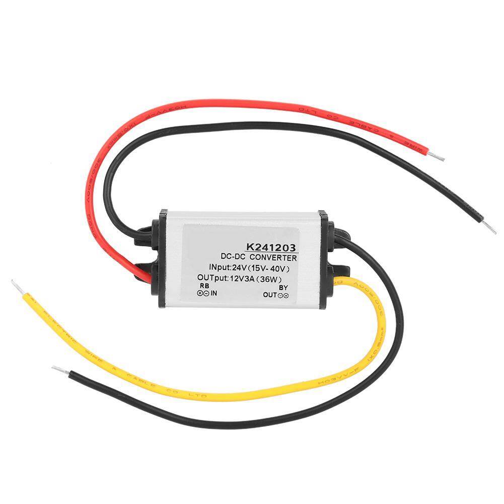 DC-DC Converter 24V to 12V High Efficiency Step down Power Supply 3A
