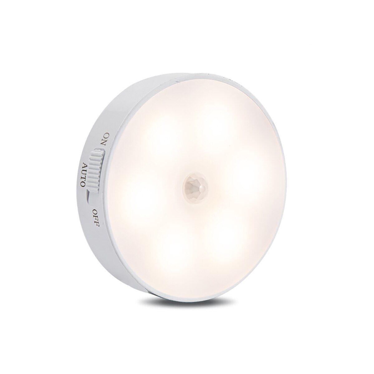 Đèn Ngủ LED Đèn Ngủ Sạc USB Cảm Biến Chuyển Động PIR Cho Tủ Bếp Đèn Tường Nhà Kho Cầu Thang Phòng Tắm