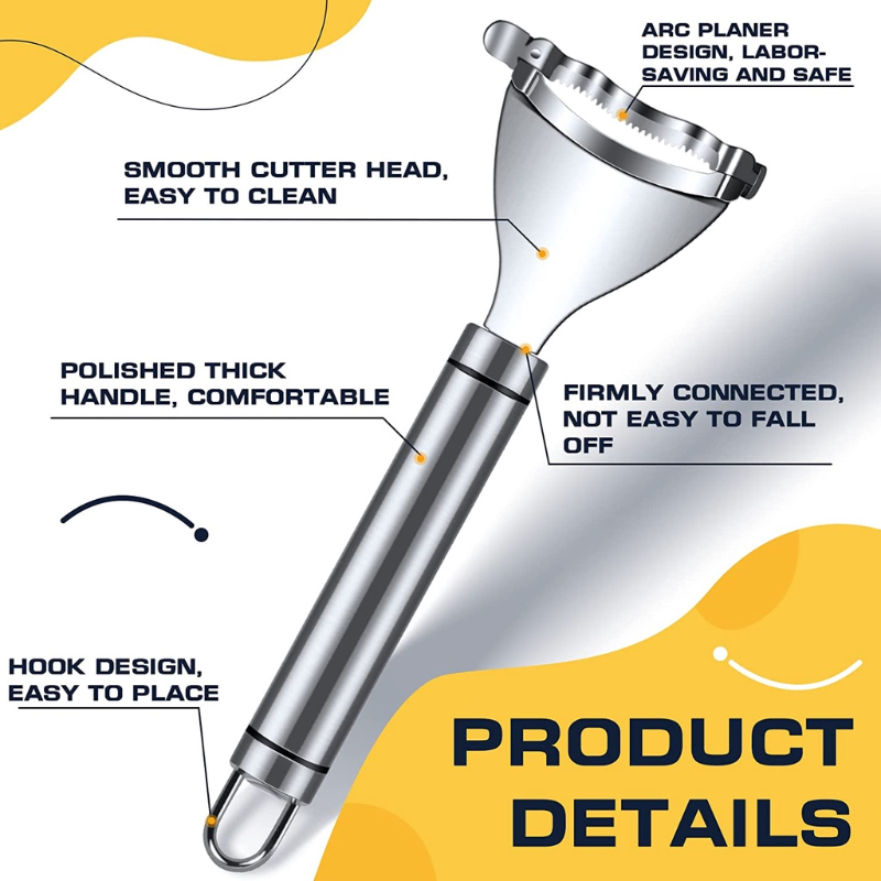 Stainless Steel Corn Stripper Corns Threshing Corn Thresher Stripper Peeler Corn Kerneler Peeler Fruit Vegetable Kitchen Gadgets