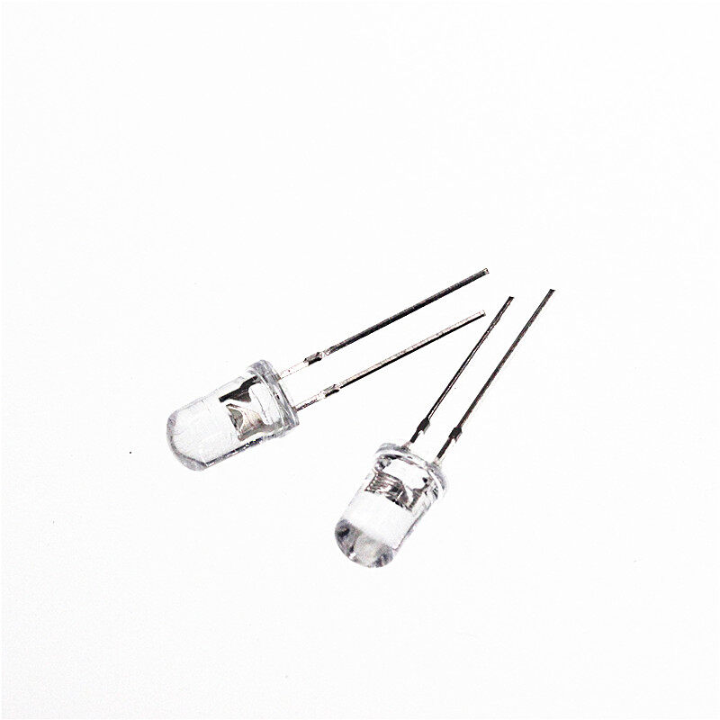 10pcs,5mm trong như nước tia cực tím Đèn LED UV Đèn bóng