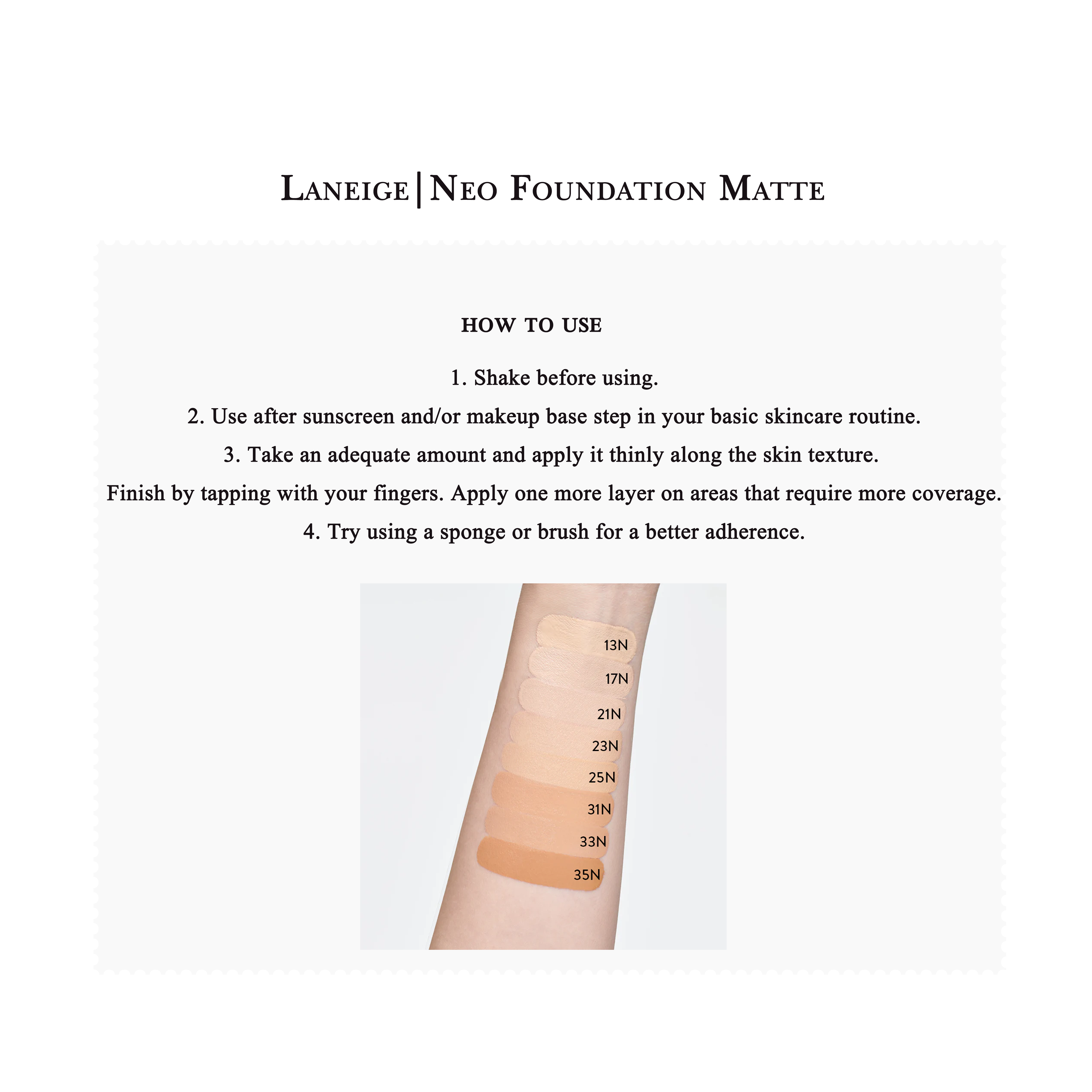 Laneige | Kem Nền Neo Matte SPF16 PA ++ (30G)