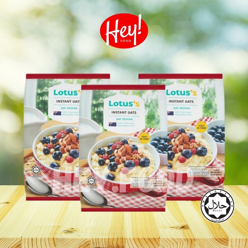 TESCO/ LOTUS'S Oats (Rolled Oats 800g/ Instant Oat 1.2kg/ Quick Cook