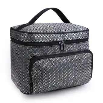 folding travel makeup bag