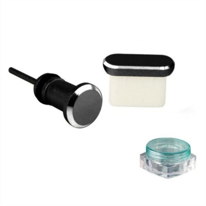 【Trail Blazers】Universal Type C Charging Port 3.5mm Earphone Jack Metal Dust Plug for Xiaomi Huawei Android Phone Earphone Port Headset Stopper