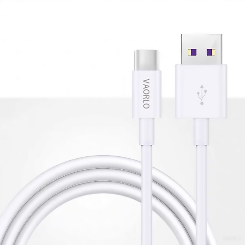 VAORLO 5A Type-C Charging Cable Super Charge For Huawei Fast Charging Support Data Transmission 1M 2M For Xiaomi Oppo Vivo Charger Cable