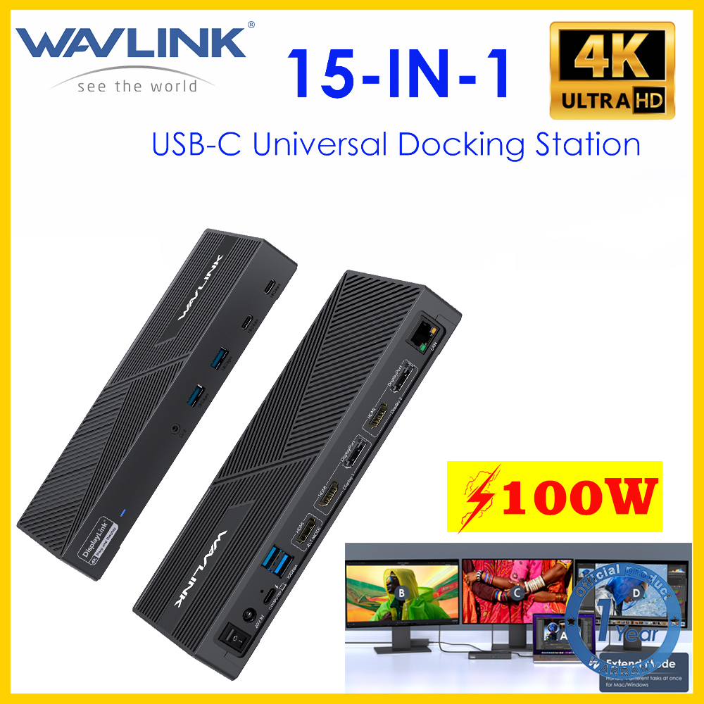 柚*椒様 WAVLINK15-in-1ユニバーサルDisplayLink DS（柚*椒様 