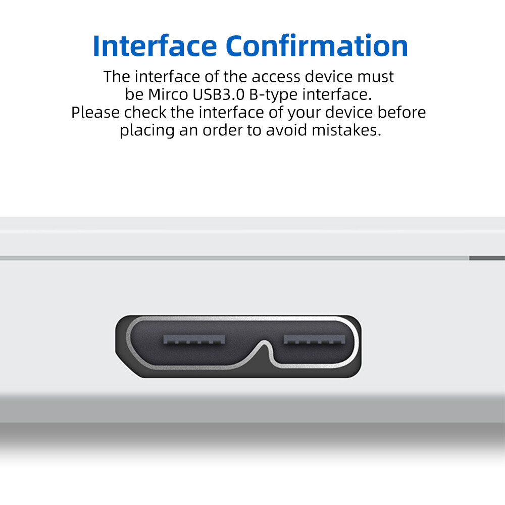 FONKEN Cáp Dữ Liệu USB 3.0 Micro B, Cáp USB Đực A Đến Micro B Cáp Ổ Cứng 5 Gbps Cho Máy Ảnh Samsung Note3