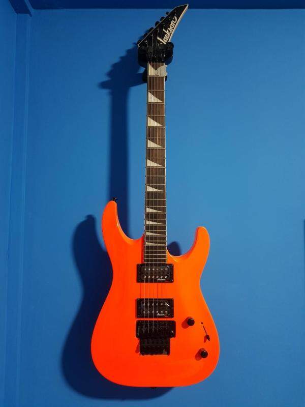 Jackson Dinky Arch Top JS32 Electric Guitar, Rosewood FretBoard, Neon Orange Malaysia