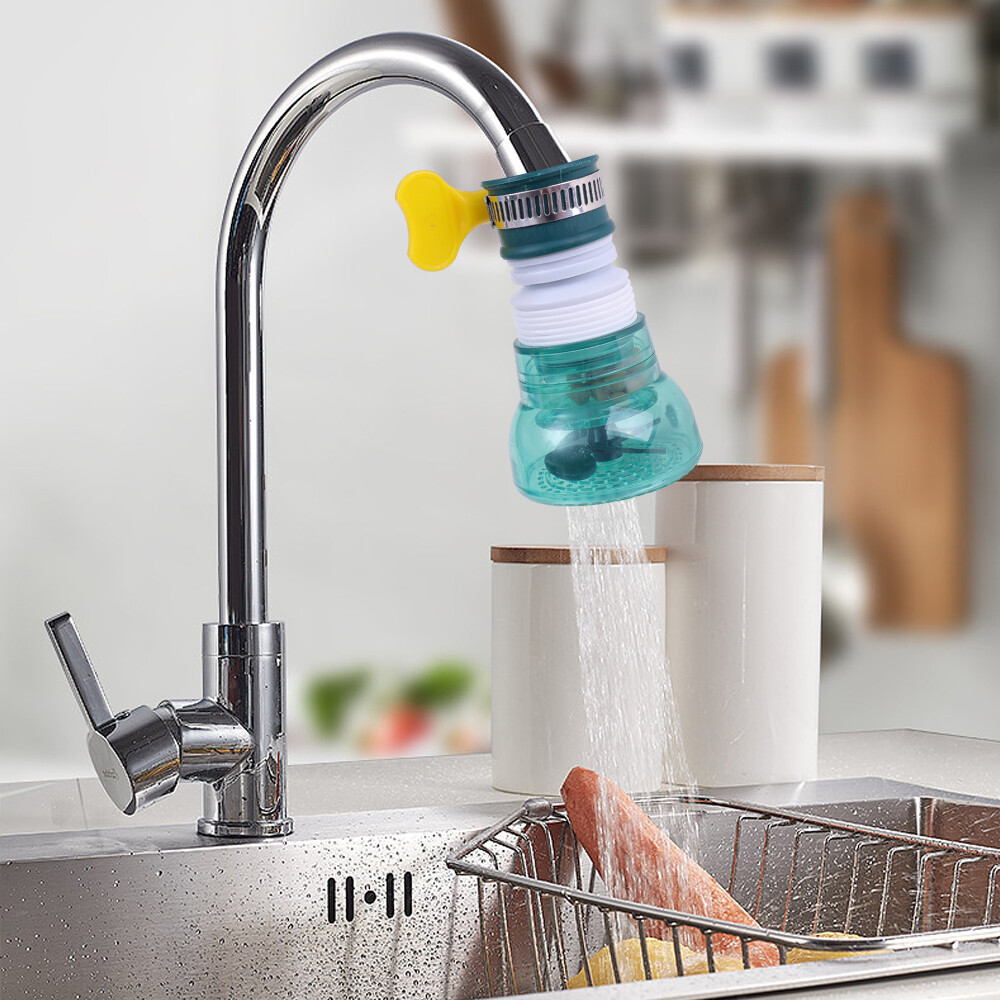 Máy Lọc mở rộng vòi lọc nước có thể thu vào 360 ° có thể xoay vòi phun đầu phun vòi phun tiết kiệm nước khuếch tán phụ kiện nhà bếp
