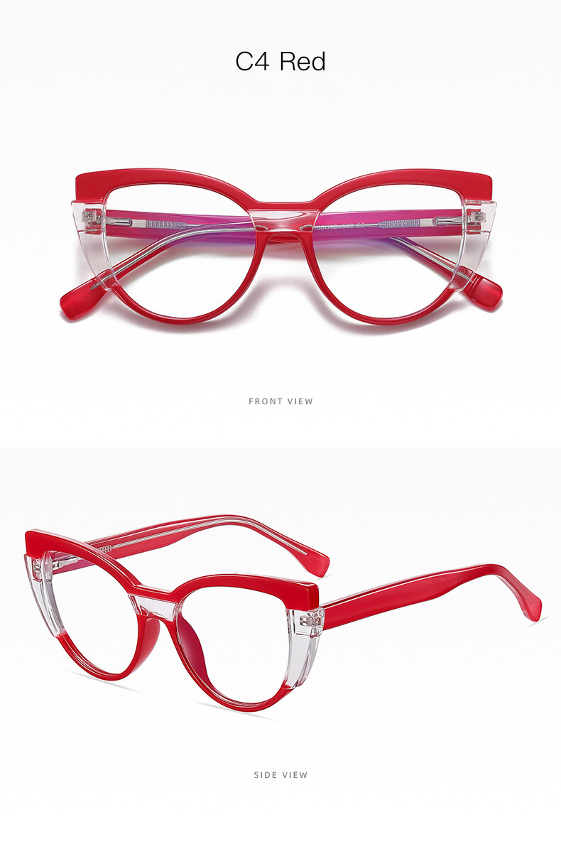 NEW TR90 Frame Blue Light Blocking Glasses Women Candy Color Glasses Optical Frame