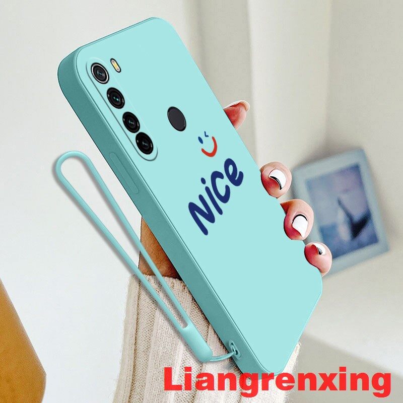 Casing Redmi note 8 pro redmi note 8t phone case Softcase Liquid Silicone Protector Smooth shockproof Bumper Cover new design YTNC01