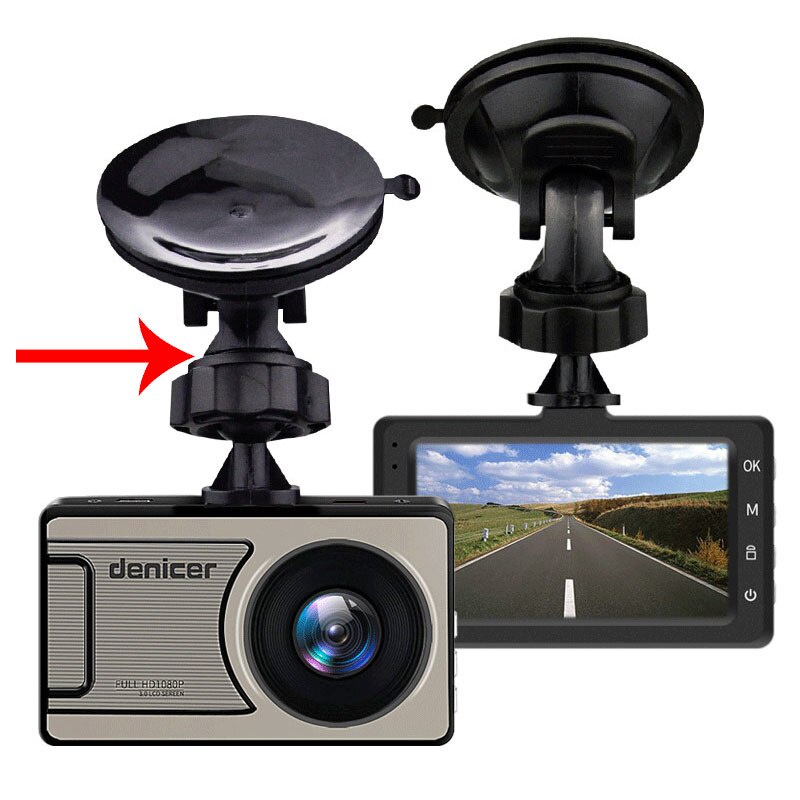 Giá Đỡ Đầu Hút DVR Cho Xe Hơi Giá Đỡ Giao Diện Ba Chấu Thông Dụng Cho Ô Tô Giá Đỡ Đầu Hút Máy Ghi Âm Lái Xe