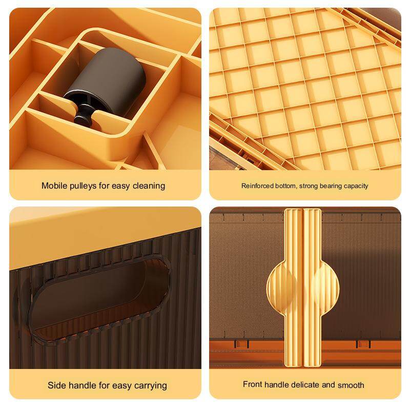 JJT multipurpose storage box Can open the box on many sides, storage boxes, storage boxes, storage shelves, drawer boxes, shelves, storage shelves for storing things tidy. Strong and durable to use. There are many colors to choose from. Foldable Toy Stora