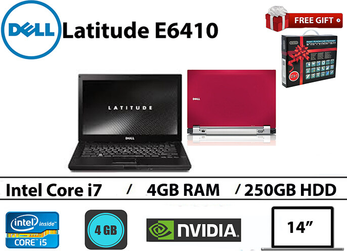 Dell Latitude E6410 Intel core i7 4GB RAM 500GB HDD 14 INCH Malaysia