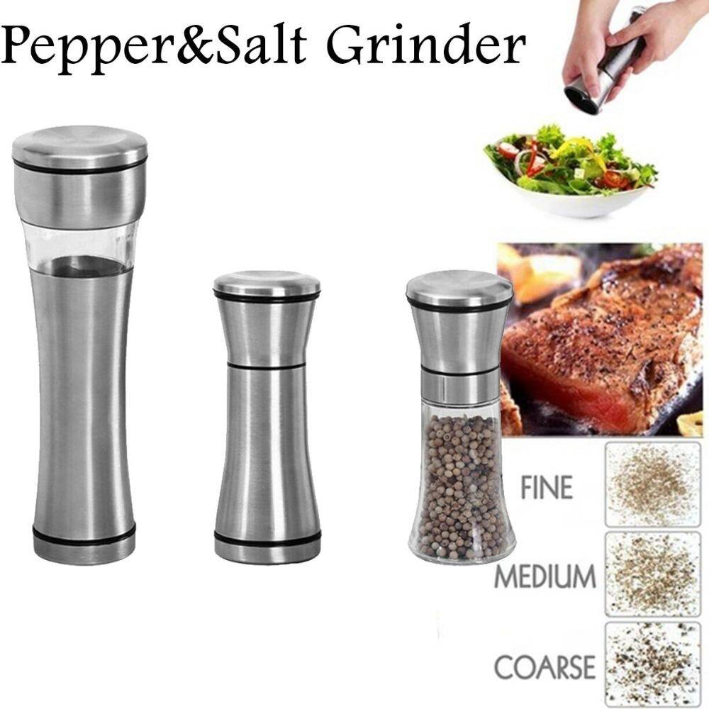 TR7UY56HGKTYURE Adjustable Grinding Refillable Manual Pepper Grinder Spice Mill Kitchen Tools Grinder Mill