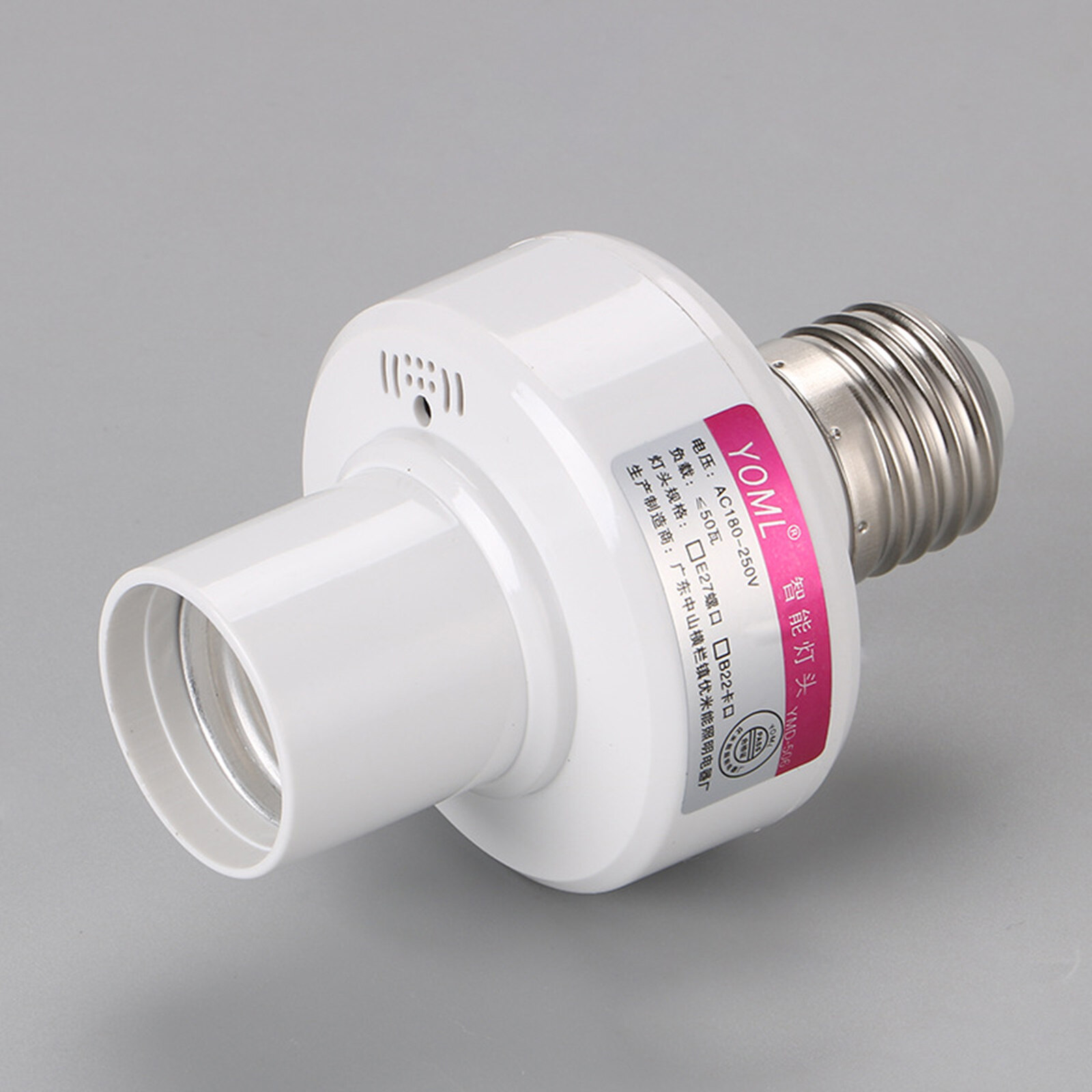 Blesiya E27 50M Smart Light Socket Wireless Remote Control Lamp Holder Bulb Base