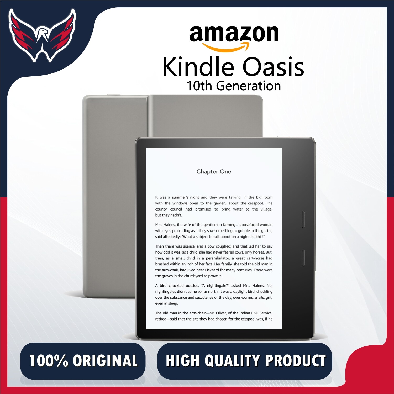 Kindle Oasis 10th Generation - Now with adjustable warm light