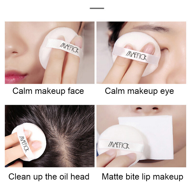 【BeautyMalls】 Phấn Phủ Che Khuyết Điểm Làm Đẹp Phấn Phủ Kiềm Dầu Nhẹ