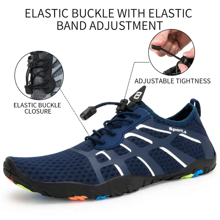 swimming with water shoes