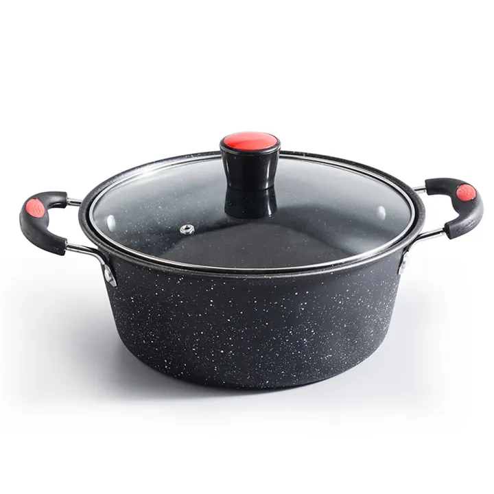 Stock Pots For Kitchen Cooking Pot Non Stick Soup Pot With Handle Nonstick Stockpot Cookware Saucepan For Gas Induction Cooker Cookware Lazada Singapore