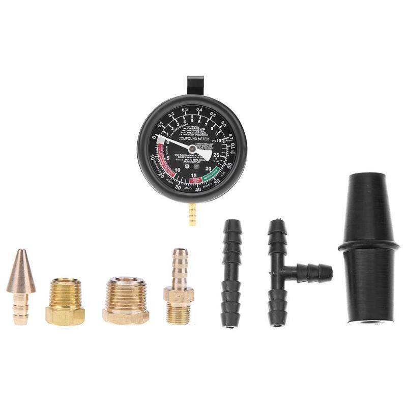 Vacuum Manometer Engine Air Vacuum Pressure Gauge Meter Tester Auto Car Compressor Detector Diagnostic Tool For Fuel Seal
