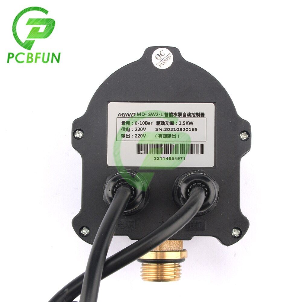 Automatic Eletronic Digital Display Pressure Controller Switch Air Pump Water Oil Compressor Pressure Switch For Water Pump