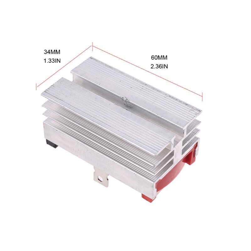 Vỏ Nhôm Kim Loại 35A 50A 1200V, Bộ Chỉnh Lưu Cầu Diode 3 Pha Mô-đun 50Amp SQL50A