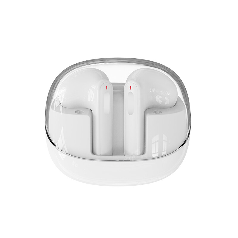 VAORLO Original Transparent Space Capsule Bluetooth Earphone With Mic Smart Touch Control Wireless Headphone 9D HiFi Heavy Bass Earbuds Gaming Headset For All Smartphones