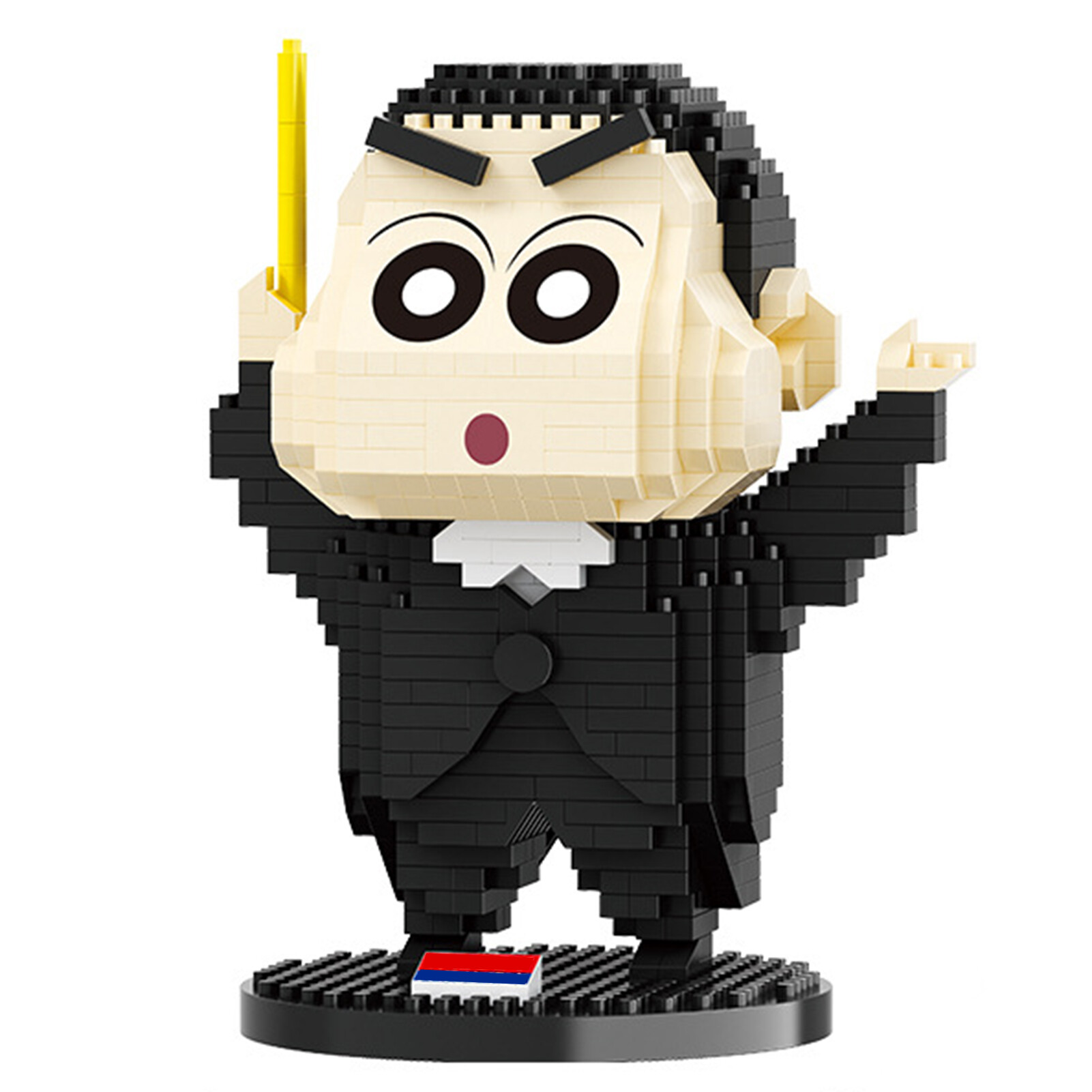 1Set Building Bricks Cartoon Logic Thinking Training Exquisite Anime Crayon Shin Chan Building Blocks for Children