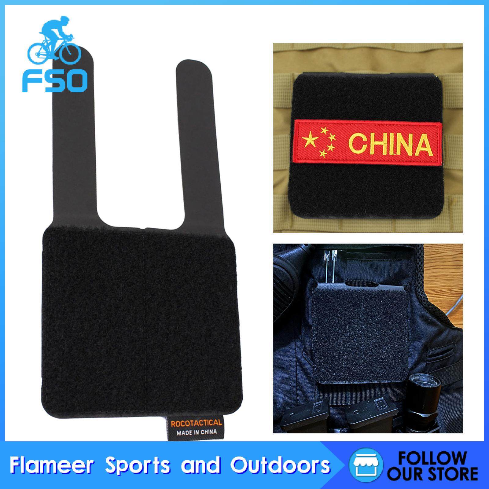 Flameer Bảng Đính Kèm Tấm Huy Hiệu Nylon Tự Làm Cho Ba Lô Mũ Túi
