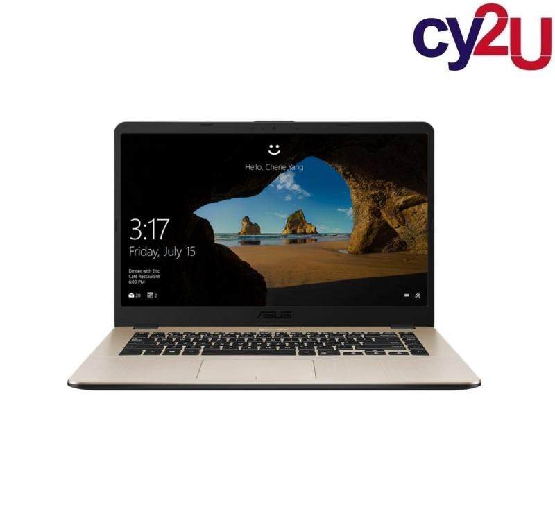 Asus Vivobook X505Z-AEJ521T 15.6 FHD Laptop - Gold (AMD R5-2500U, 4GB RAM, 1TB HDD, Radeon Vega 8, Win10) + Asus Backpack Malaysia