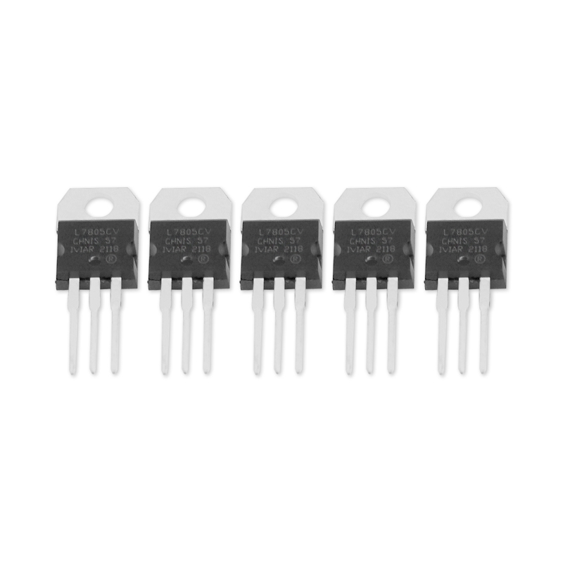 10PCS L7805CV L7805 1.5A 5V TO-220 Voltage Regulator