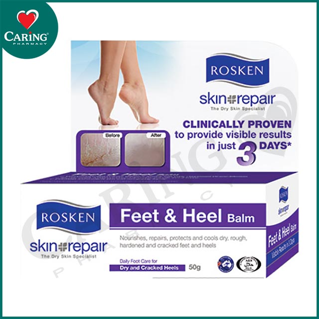 ROSKEN SKIN REPAIR FEET \u0026 HEEL BALM 50G 