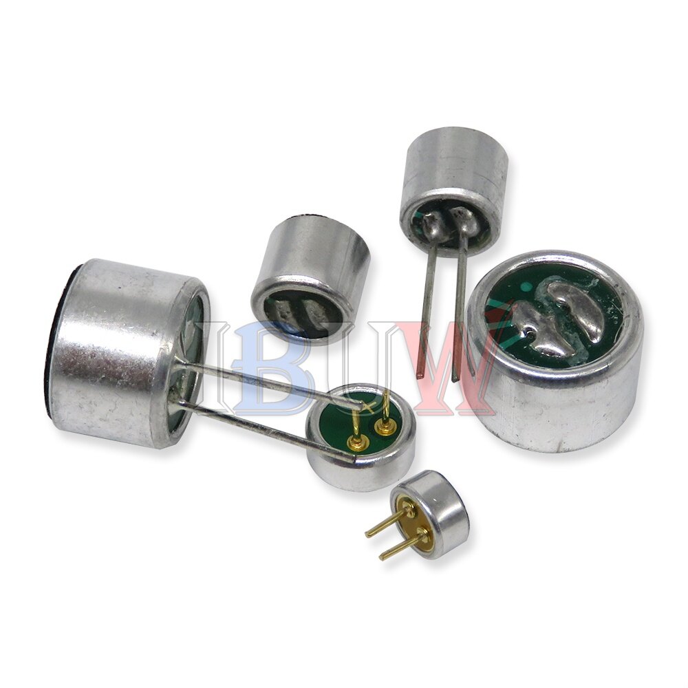 10 cái 4.5*2.2mm 6*2.2mm 6*5mm 9*7mm Electret microphone condenser Pickup Microphone 52dB 56dB 2pin ibuw