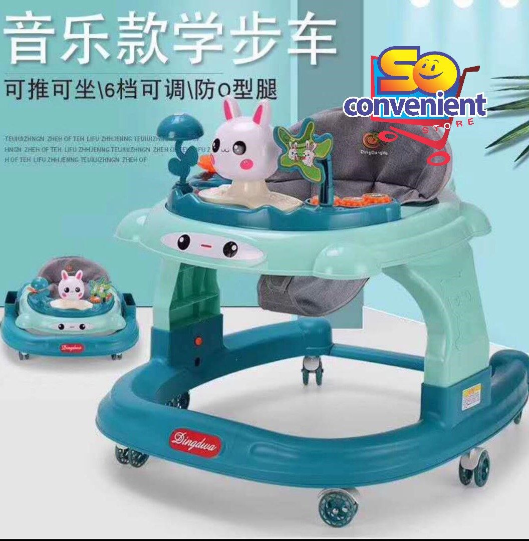 6 wheel baby walker