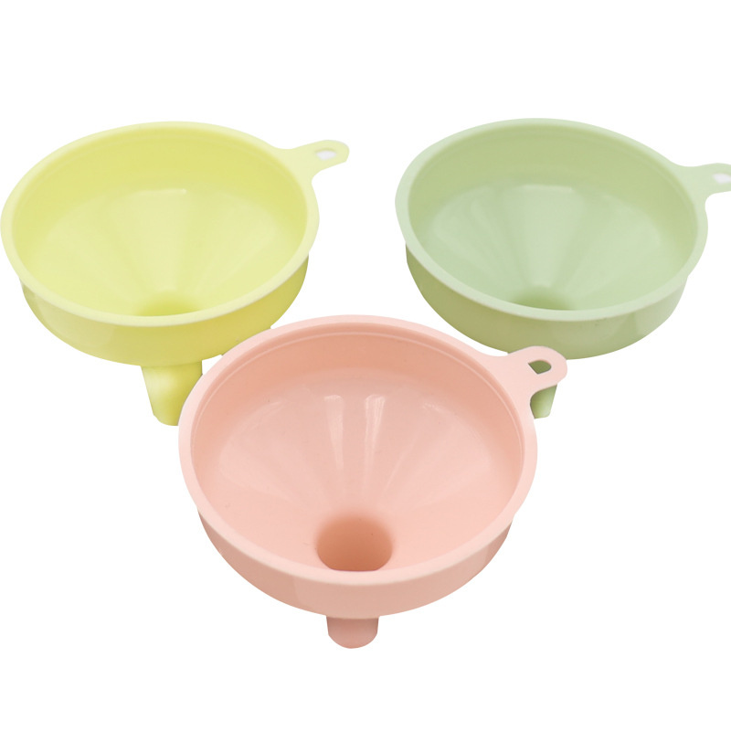 2 Cái Phễu Nhựa Màu Kẹo Phễu Chất Lỏng Dầu Dụng Cụ Nhà Bếp Màu Sắc Ngẫu Nhiên